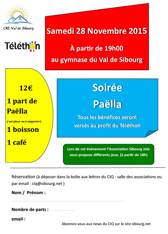 paella telethon 2015